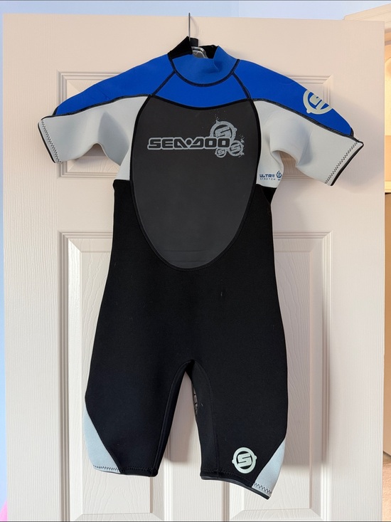 Seadoo Other - Sea-Doo Kids Wetsuit - Black & Blue